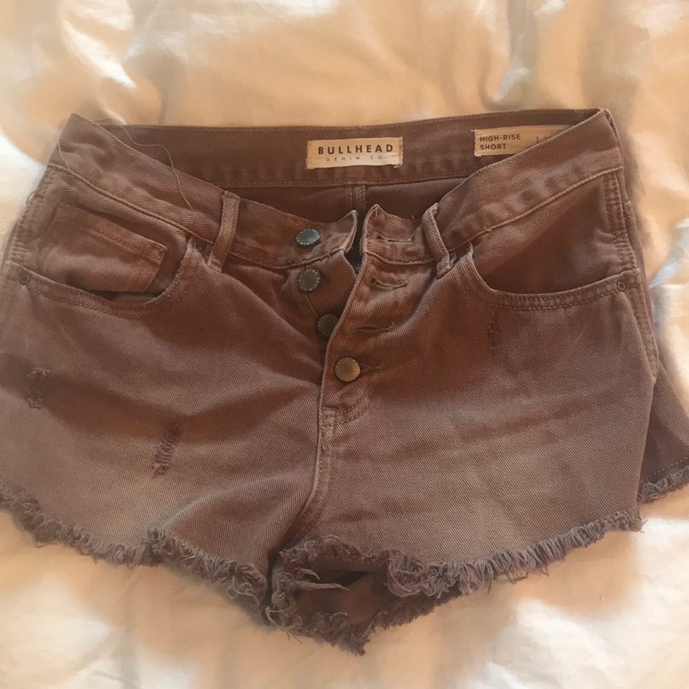 Pacsun Bullhead Denim Co High-Rise Shorts